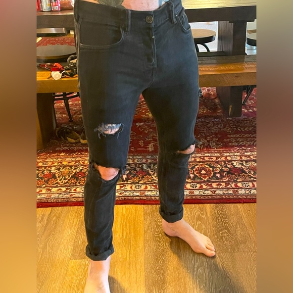 AllSaints Cigarette Skinny Jeans W30 - Picture 2 of 4